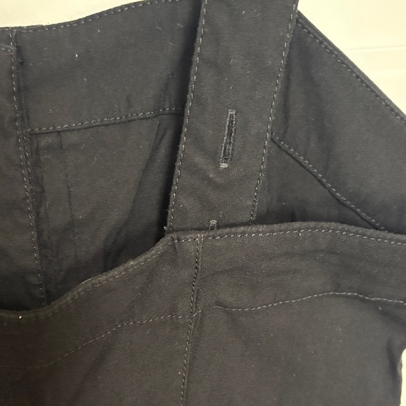 Anthropologie Maeve Black and Cream Wideleg Jumpsuit, Size 6 - Picture 7 of 10